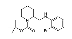 cas no 887587-59-9 is 1-BOC-2-[(2-BROMO-PHENYLAMINO)-METHYL]-PIPERIDINE