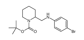 cas no 887587-68-0 is 1-BOC-2-[(4-BROMO-PHENYLAMINO)-METHYL]-PIPERIDINE