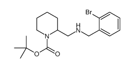 cas no 887587-74-8 is 1-BOC-2-[(2-BROMO-BENZYLAMINO)-METHYL]-PIPERIDINE