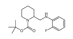 cas no 887587-89-5 is 1-BOC-2-[(2-FLUORO-PHENYLAMINO)-METHYL]-PIPERIDINE