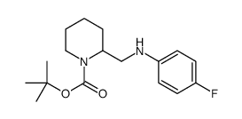 cas no 887587-99-7 is 1-BOC-2-[(4-FLUORO-PHENYLAMINO)-METHYL]-PIPERIDINE