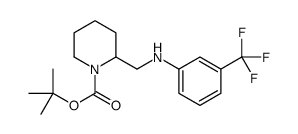 cas no 887588-10-5 is 1-BOC-2-[(3-TRIFLUOROMETHYL-PHENYLAMINO)-METHYL]-PIPERIDINE