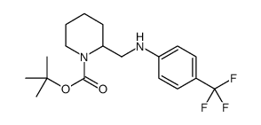 cas no 887588-14-9 is 1-BOC-2-[(4-TRIFLUOROMETHYL-PHENYLAMINO)-METHYL]-PIPERIDINE