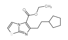 cas no 887590-13-8 is ethyl 6-(2-cyclopentylethyl)imidazo[2,1-b]thiazole-5-carboxylate