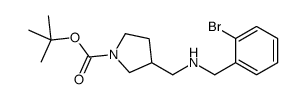 cas no 887590-78-5 is 1-BOC-3-[(2-BROMOBENZYL-AMINO)-METHYL]-PYRROLIDINE
