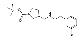 cas no 887590-90-1 is 1-BOC-3-([2-(3-BROMO-PHENYL)-ETHYLAMINO]-METHYL)-PYRROLIDINE