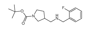 cas no 887590-96-7 is 1-BOC-3-[(2-FLUOROBENZYL-AMINO)-METHYL]-PYRROLIDINE