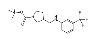 cas no 887591-09-5 is 1-BOC-3-([(3-TRIFLUOROMETHYL-PHENYL)-AMINO]-METHYL)-PYRROLIDINE
