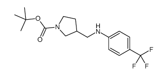 cas no 887591-12-0 is 1-BOC-3-([(4-TRIFLUOROMETHYL-PHENYL)-AMINO]-METHYL)-PYRROLIDINE