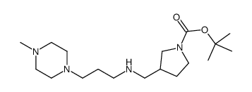 cas no 887591-45-9 is 1-BOC-3-([(4-METHYL-PIPERAZIN-1-YLPROPYL)-AMINO]-METHYL)-PYRROLIDINE