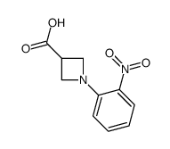 cas no 887595-94-0 is 1-(2-Nitrophenyl)azetidine-3-carboxylic acid
