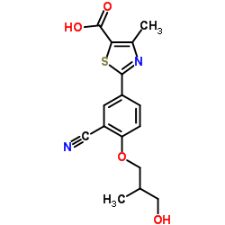 cas no 887945-96-2 is 5-Thiazolecarboxylic acid, 2-[3-cyano-4-(3-hydroxy-2-methylpropoxy)phenyl]-4-methyl