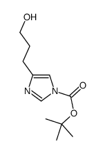 cas no 88811-36-3 is tert-Butyl 4-(3-hydroxypropyl)-1H-imidazole-1-carboxylate