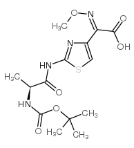 cas no 88970-81-4 is 2-[2-(Boc-L-alanyl)aminothaizol-4-yl]-2-methoxyimino acetic acid