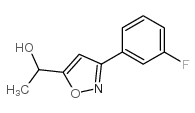 cas no 889938-98-1 is 5(1-HYDROXYETHYL)-3(3-FLUOROPHENYL)-ISOXAZOLE