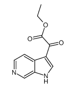 cas no 890050-71-2 is ethyl 2-oxo-2-(1H-pyrrolo[2,3-c]pyridin-3-yl)acetate