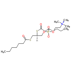 cas no 89019-63-6 is [(2S)-2,3-bis(heptanoylsulfanyl)propyl] 2-(trimethylazaniumyl)ethyl phosphate