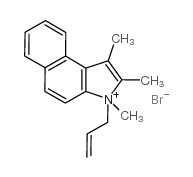 cas no 891503-79-0 is 1,2,3-Trimethyl-1-(2-propen-1-yl)-1H-benzo[e]indolium bromide