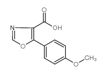 cas no 89205-07-2 is 5-(4-Methoxyphenyl)-1,3-oxazole-4-carboxylic acid