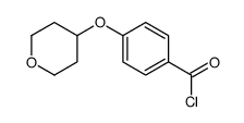 cas no 892501-93-8 is 4-(Tetrahydropyran-4-yloxy)benzoyl chloride