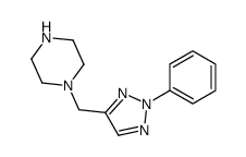 cas no 89292-82-0 is 1-[(2-phenyltriazol-4-yl)methyl]piperazine