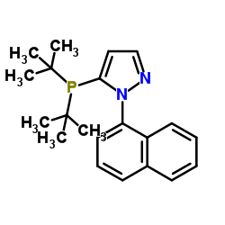 cas no 894085-97-3 is 5-[Bis(2-methyl-2-propanyl)phosphino]-1-(1-naphthyl)-1H-pyrazole