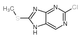 cas no 89581-80-6 is 2-CHLORO-8-(METHYLTHIO)-7H-PURINE