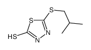 cas no 89601-20-7 is 5-(2-methylpropylsulfanyl)-3H-1,3,4-thiadiazole-2-thione