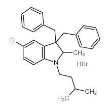 cas no 896465-66-0 is 1-Isoamyl-2-methyl-3,3-dibenzyl-5-chloroindolium bromide