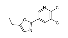 cas no 898228-70-1 is 2-(5,6-dichloropyridin-3-yl)-5-ethyl-1,3-oxazole