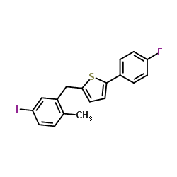 cas no 898566-17-1 is 2-(4-Fluorophenyl)-5-[(5-iodo-2-Methylphenyl)methyl]thiophene