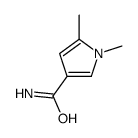 cas no 89943-18-0 is Pyrrole-3-carboxamide, 1,5-dimethyl- (7CI)