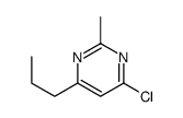 cas no 89967-20-4 is 4-chloro-2-methyl-6-propylpyrimidine