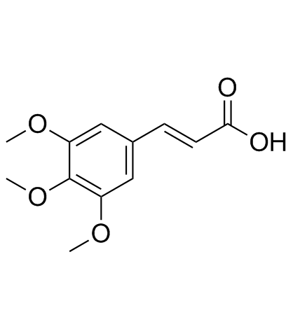 cas no 90-50-6 is 3,4,5-Trimethoxycinnamic acid