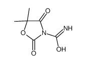 cas no 9006-50-2 is 5,5-Dimethyl-2,4-dioxo-1,3-oxazolidine-3-carboxamide