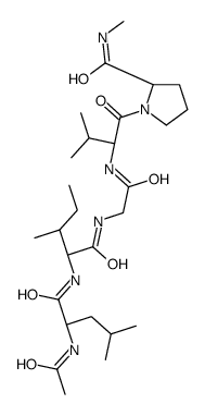 cas no 9007-58-3 is (2S)-1-[(2S)-2-[[2-[[(2S,3S)-2-[[(2S)-2-acetamido-4-methylpentanoyl]amino]-3-methylpentanoyl]amino]acetyl]amino]-3-methylbutanoyl]-N-methylpyrrolidine-2-carboxamide