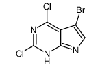cas no 900789-14-2 is 5-Bromo-2,4-dichloro-7H-pyrrolo[2,3-d]pyrimidine