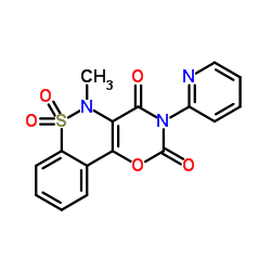 cas no 90101-16-9 is 5-Methyl-3-(pyridin-2-yl)benzo[5,6][1,2]thiazino[3,4-e][1,3]oxazine-2,4(3H,5H)-dione 6,6-dioxide
