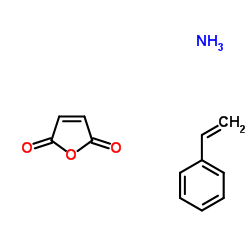 cas no 9011-13-6 is 2,5-Furandione-styrene ammoniate (1:1:1)