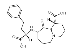 cas no 90139-06-3 is (4S,7S)-7-[[(1S)-1-carboxy-3-phenylpropyl]amino]-6-oxo-1,2,3,4,7,8,9,10-octahydropyridazino[1,2-a]diazepine-4-carboxylic acid