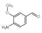 cas no 90151-40-9 is BENZALDEHYDE,4-AMINO-3-METHOXY-(9CL)