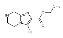 cas no 903130-23-4 is ETHYL3-CHLORO-5,6,7,8-TETRAHYDROIMIDAZO[1,2-A]PYRAZINE-2-CARBOXYLATEHYDROCHLORIDE