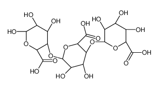 cas no 9046-40-6 is (2S,3R,4S,5R)-6-[(2S,3R,4R,5R)-2-carboxy-6-[(2S,3R,4R,5R,6S)-2-carboxy-4,5,6-trihydroxyoxan-3-yl]oxy-4,5-dihydroxyoxan-3-yl]oxy-3,4,5-trihydroxyoxane-2-carboxylic acid