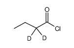 cas no 90587-10-3 is butyryl-2,2-d2 chloride