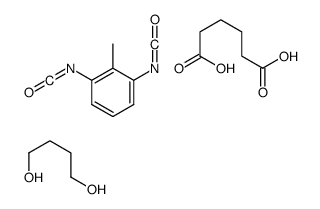 cas no 9068-94-4 is butane-1,4-diol,1,3-diisocyanato-2-methylbenzene,hexanedioic acid