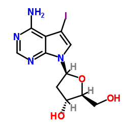 cas no 908130-61-0 is 7-(2-Deoxy-β-D-erythro-pentofuranosyl)-5-iodo-7H-pyrrolo[2,3-d]py rimidin-4-amine