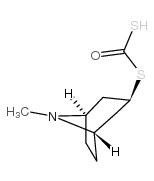 cas no 908266-45-5 is (3-hydroxy-8-methyl-8-azabicyclo[3.2.1]octan-3-yl)sulfanylmethanethioic S-acid