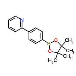 cas no 908350-80-1 is 4-(2-PYRIDINYL)PHENYLBORONIC ACID PINACOL ESTER