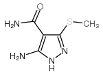 cas no 90914-35-5 is 5-AMINO-3-(METHYLTHIO)-1H-PYRAZOLE-4-CARBOXAMIDE