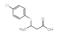 cas no 90919-34-9 is 3-(4-CHLOROPHENYLTHIO)BUTYRIC ACID